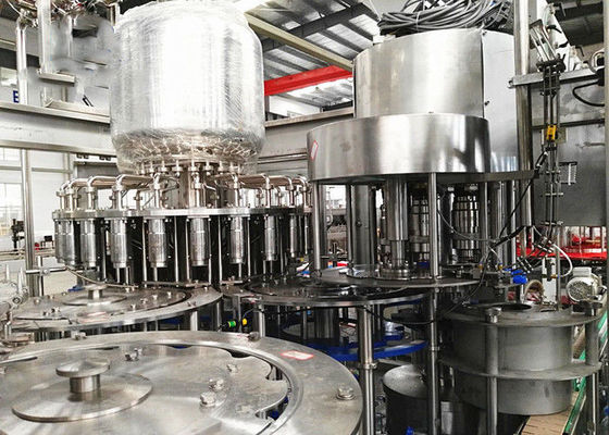 Stainless Steel 8 Filling Head Monoblock Bottling Machine