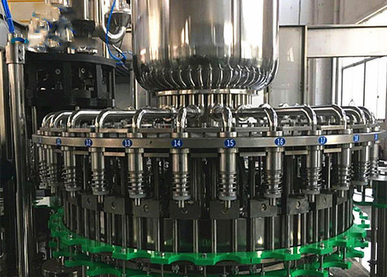 4000 * 2800 * 2400mm 7.2KW Thiết bị đóng chai nước ép nóng